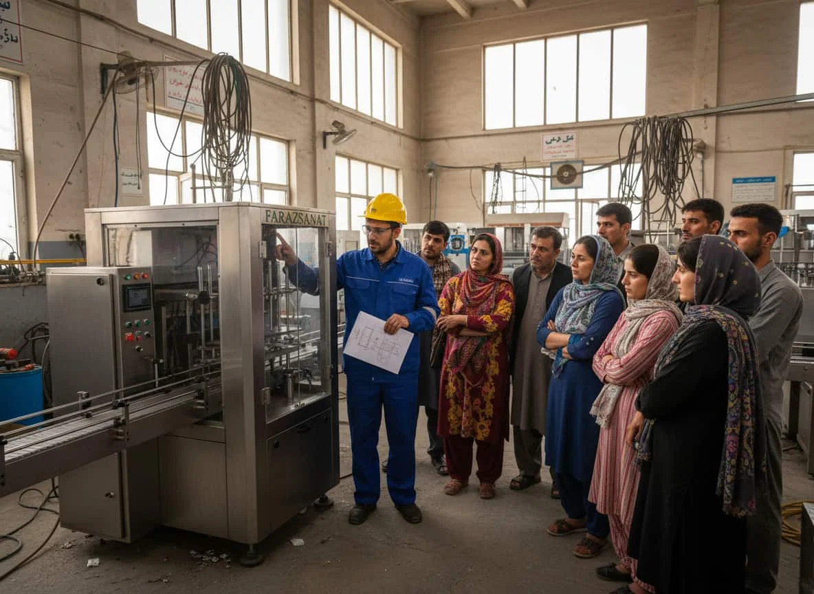 دستگاه پرکن مایعات در افغانستان و اهمیت آن در صنعت