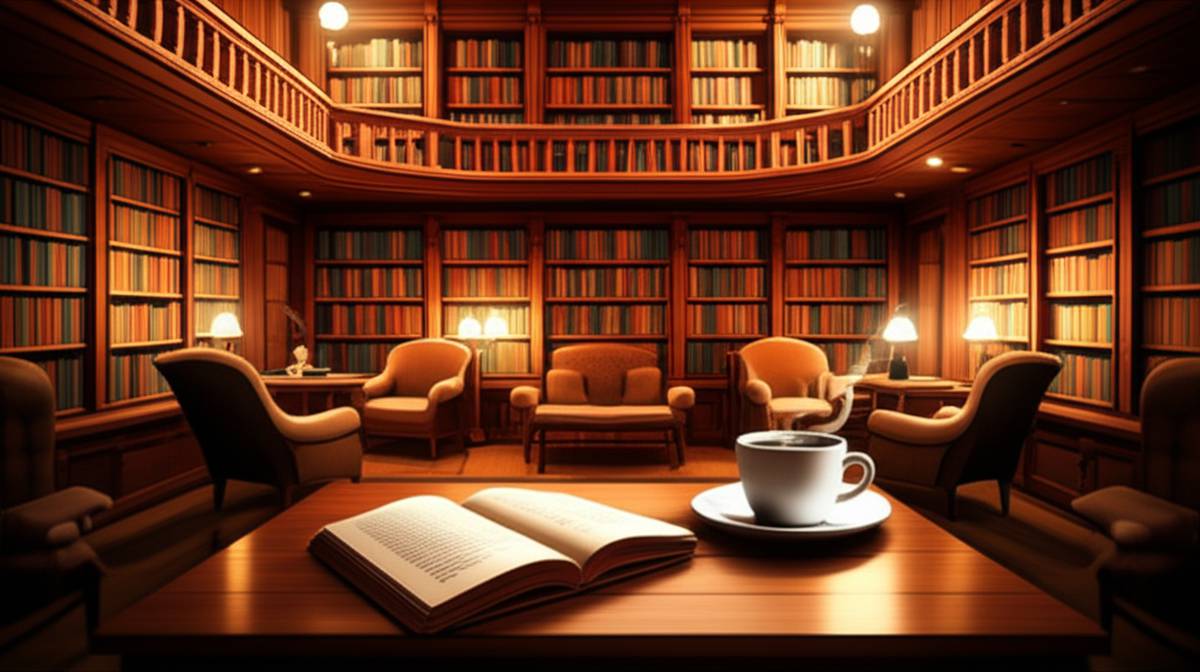کافه د لایبرری (The Library Coffee) | کافه کتاب و کافی شاپ آرام