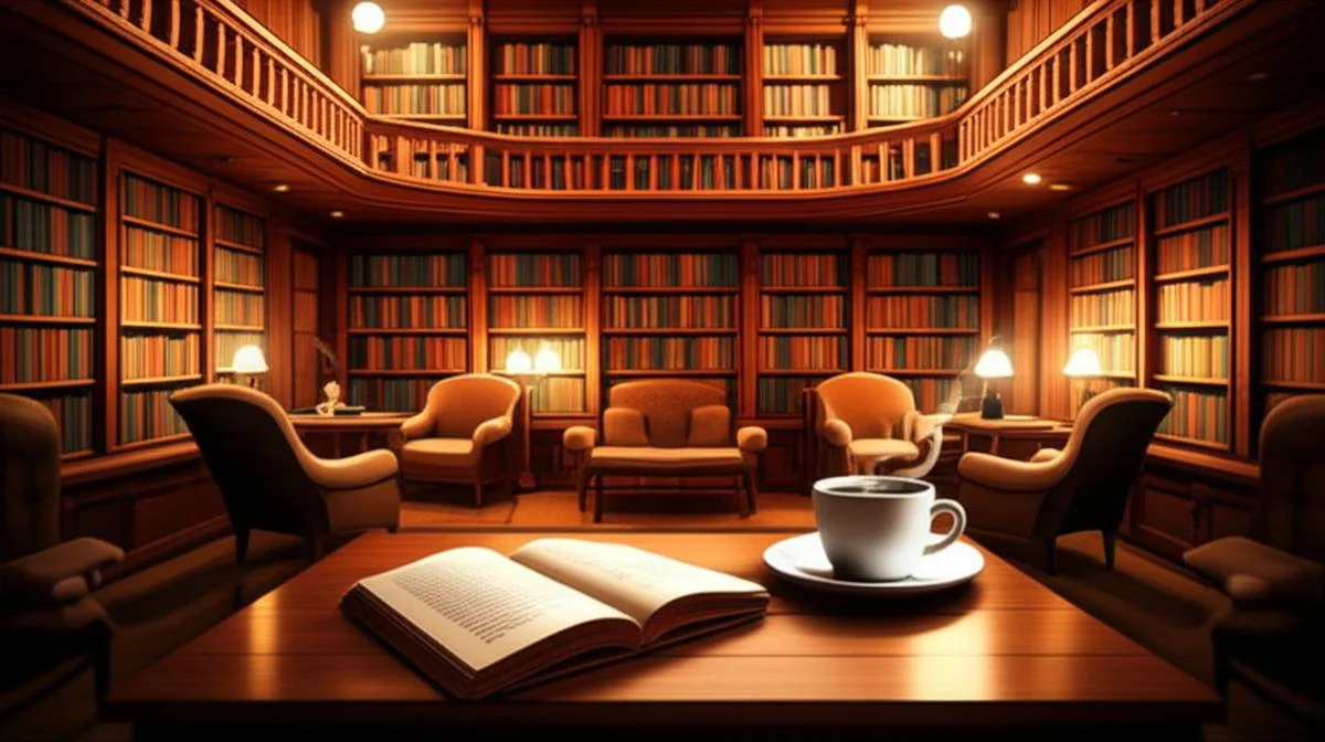کافه د لایبرری (The Library Coffee) | کافه کتاب و کافی شاپ آرام