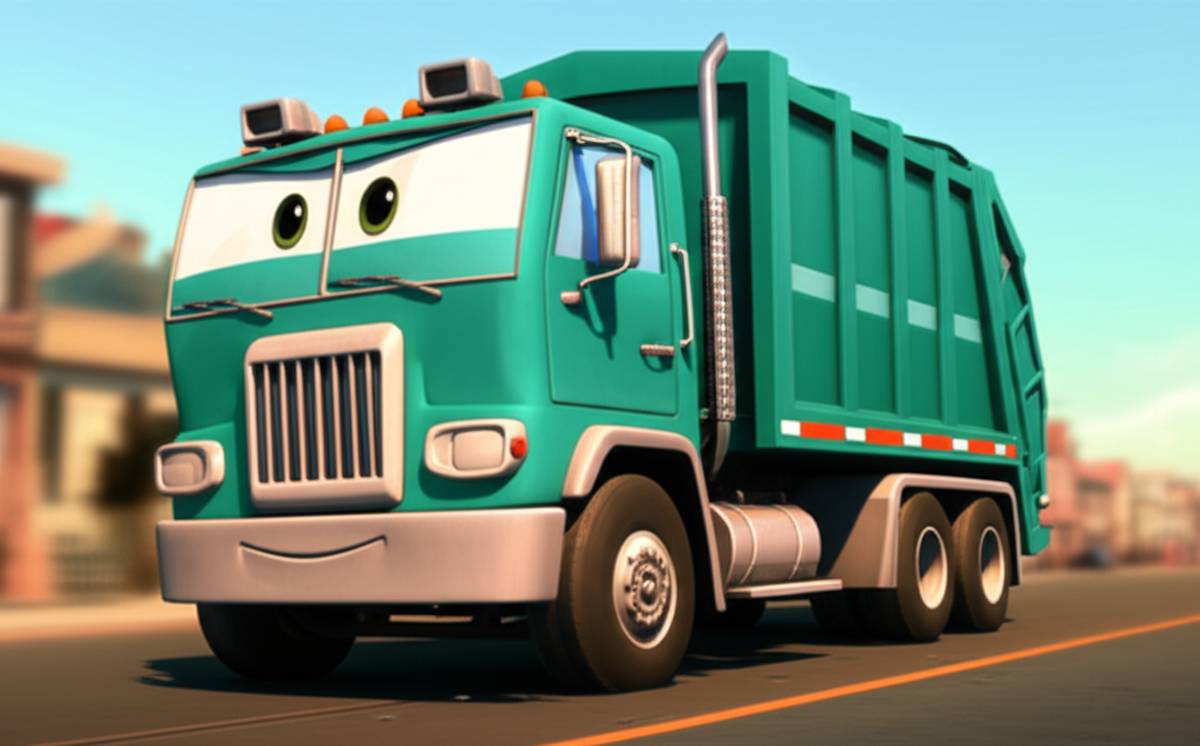 انیمیشن Trash Truck | هر آنچه باید در مورد این کارتون جذاب بدانید