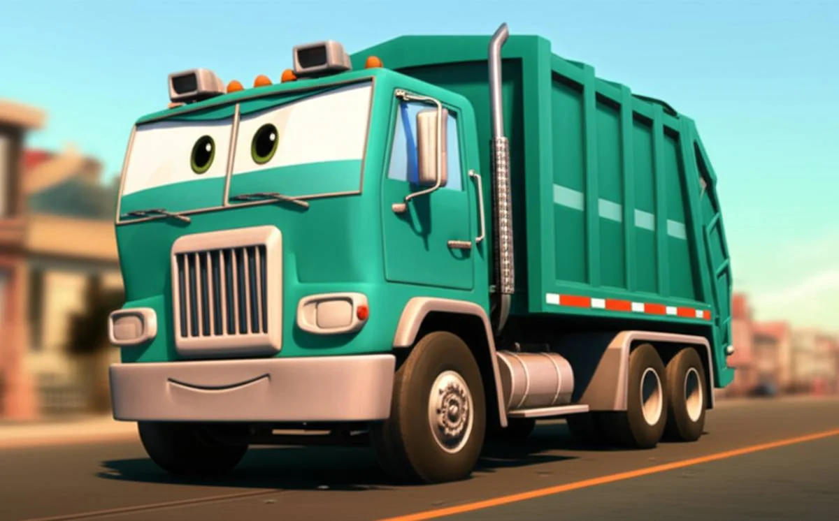 انیمیشن Trash Truck | هر آنچه باید در مورد این کارتون جذاب بدانید