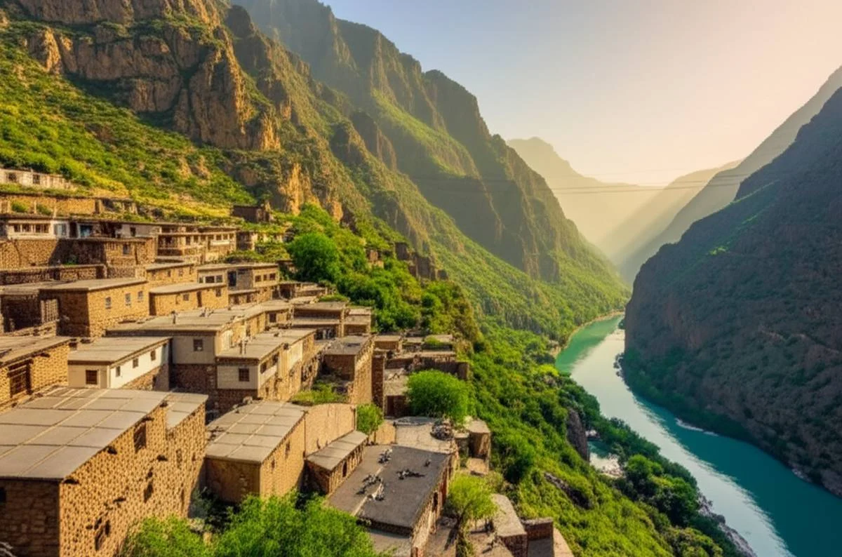 طبیعت روستای هجیج در کرمانشاه | راهنمای سفر به بهشت گمشده زاگرس