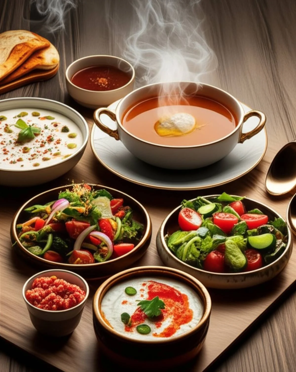 خلاصه کتاب خوالیگری جلد ۳ (سوپ، سالاد، بورانی، چتنی)
