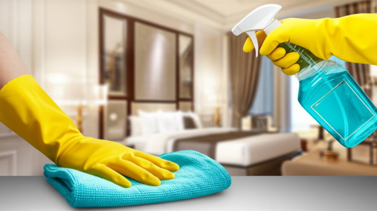 ضدعفونی اصولی اتاق هتل و اقامتگاه ها | راهنمای جامع و کامل