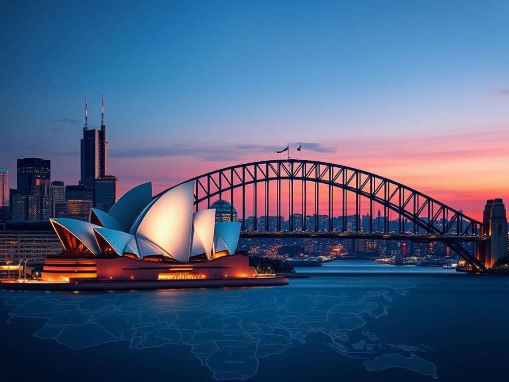 راهنمای جامع فاصله تا جاذبه های معروف سیدنی | برنامه ریزی سفر