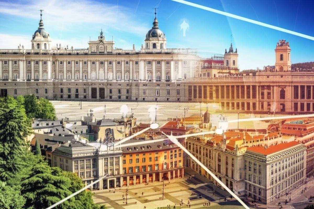 فاصله تا جاذبه های معروف مادرید | راهنمای کامل سفر