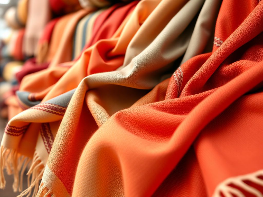 بررسی کیفیت پارچه‌های شال موجود در بازار