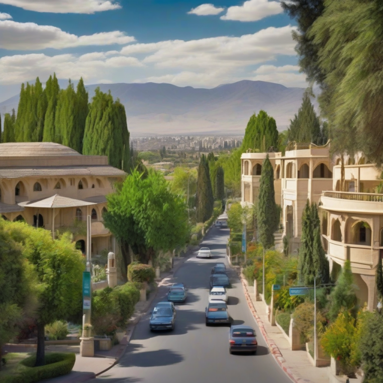 فاصله هتل چمران تا جاهای دیدنی شیراز